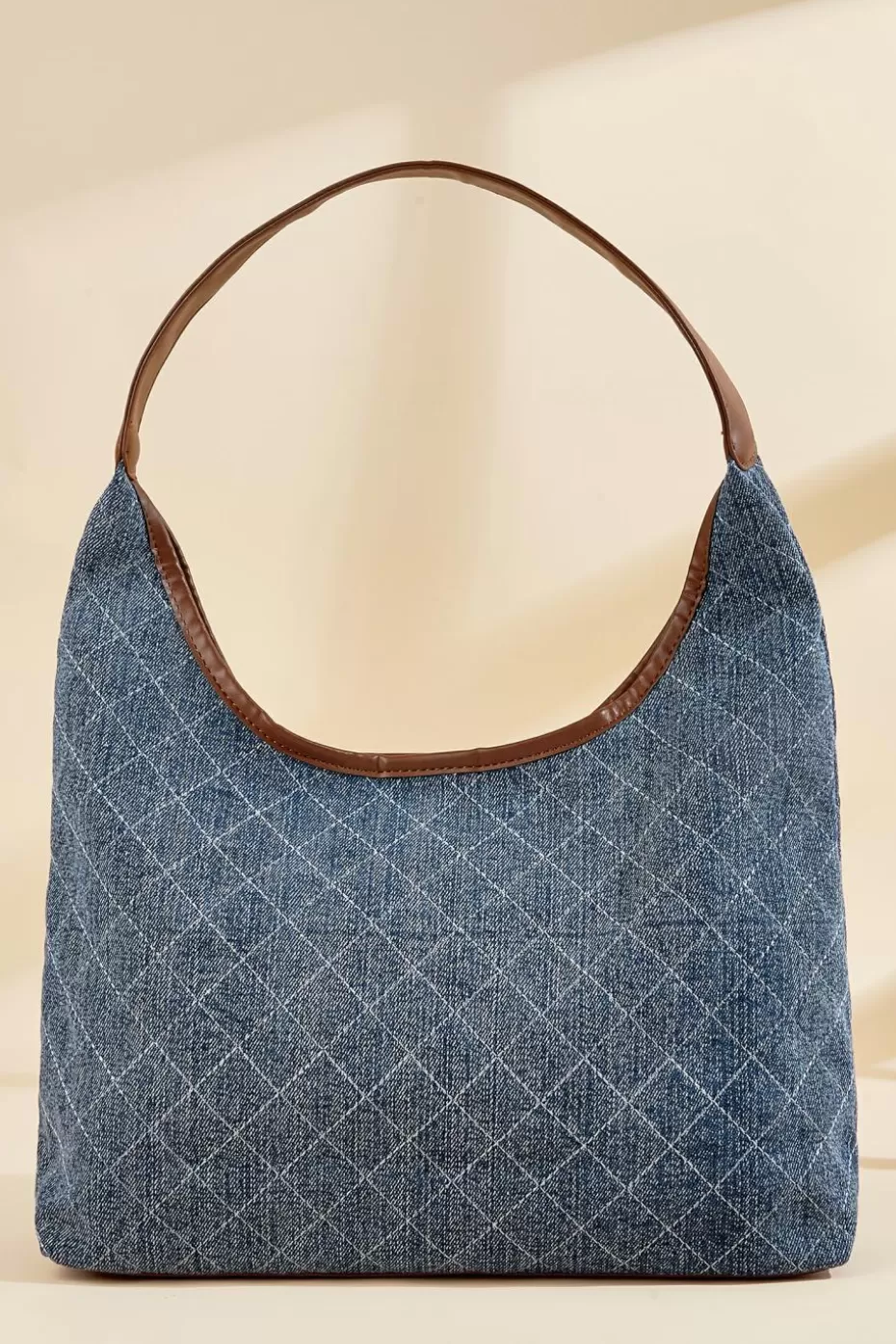 Best Sale Cupshe Denim Shoulder Bag Blue