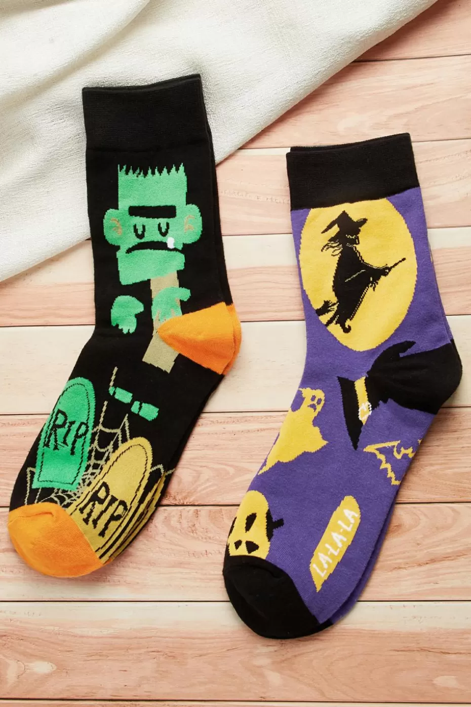 Hot Cupshe Halloween Socks Set Multi