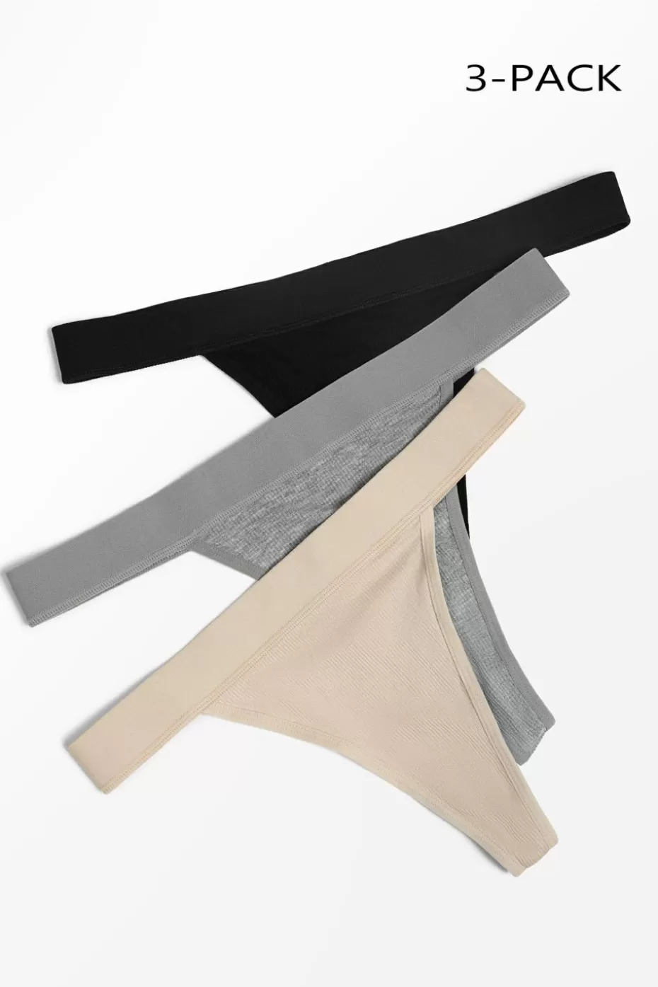 Best Sale Cupshe High-Rise Panties-3 Pack Coral