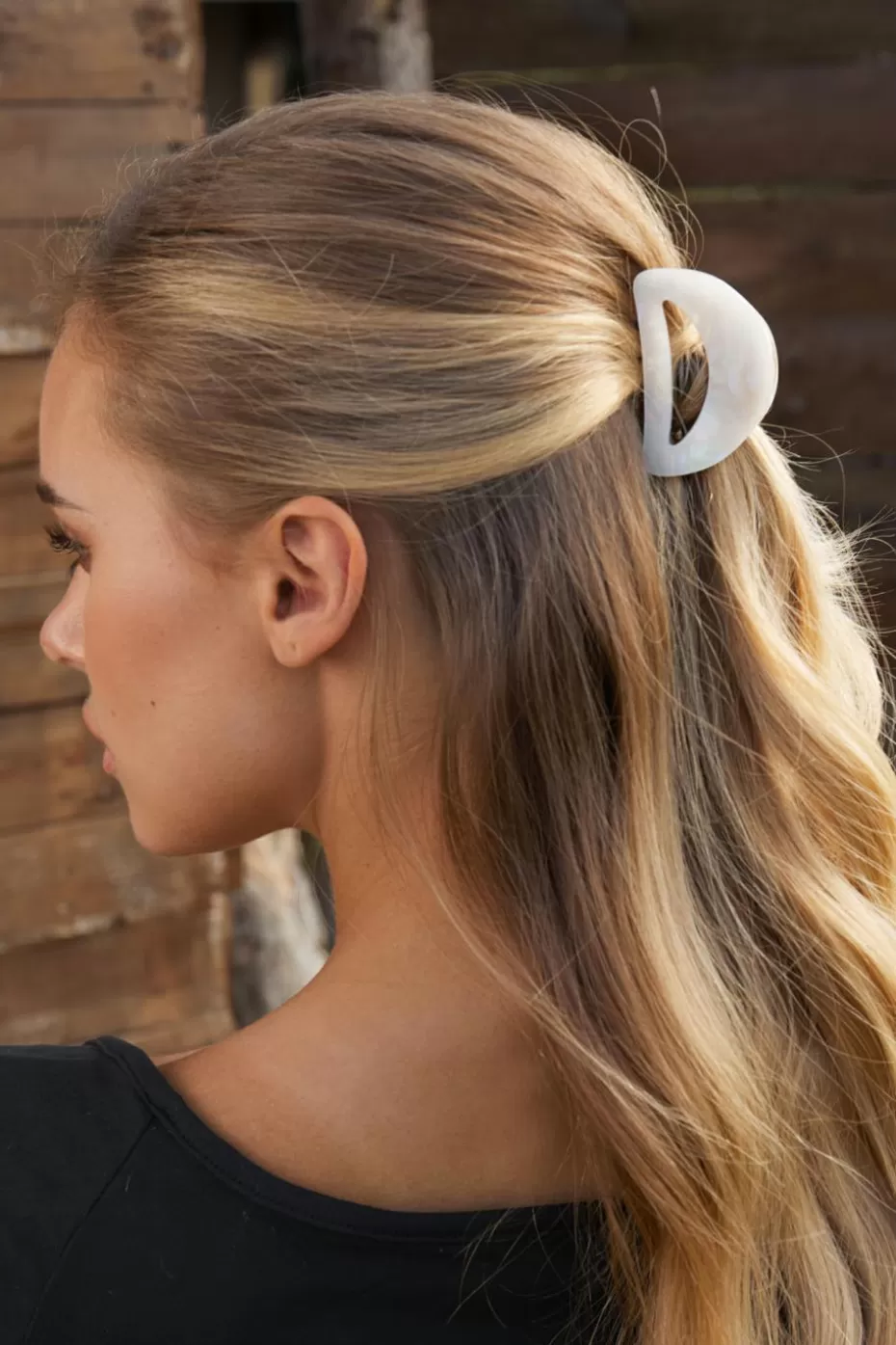 Hot Cupshe Iridescent Claw Clip Neutral