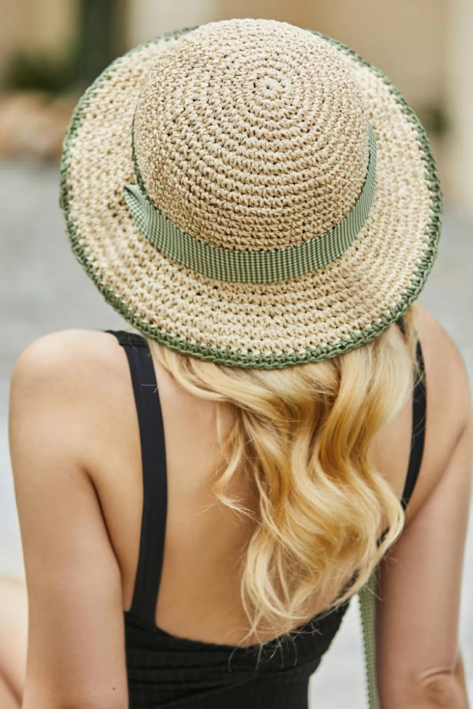 Outlet Cupshe Lace Straw Hat Khaki