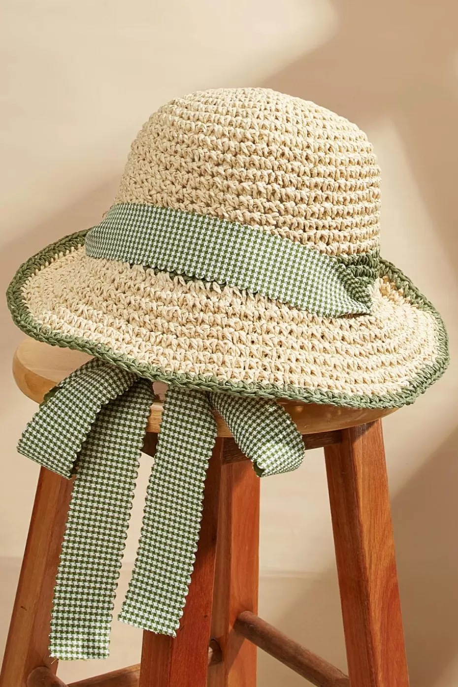 Outlet Cupshe Lace Straw Hat Khaki