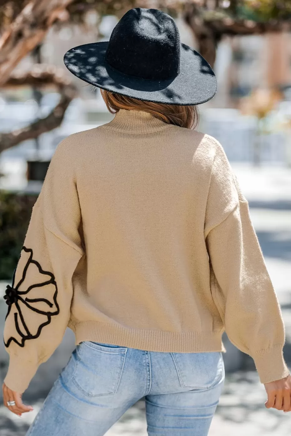Best Sale Cupshe Long Sleeve Turtleneck Sweater Khaki