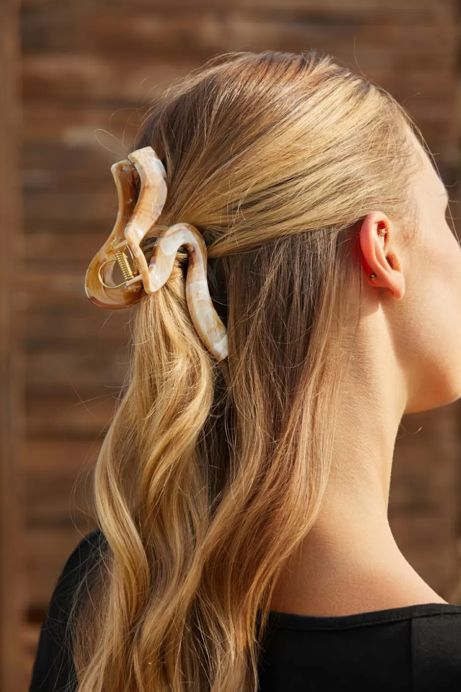 Store Cupshe Marbled Abstract Claw Clip Multi